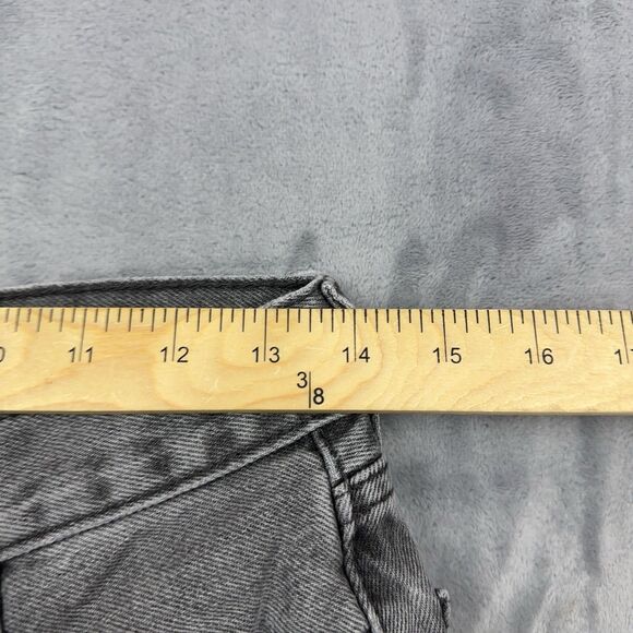 Levi's 550 92 Jeans Mens Tag Size 29X32 (Fits 27X29) Gray Denim Relaxed Fit - Picture 12 of 14